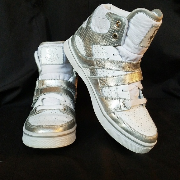 vlado white high tops